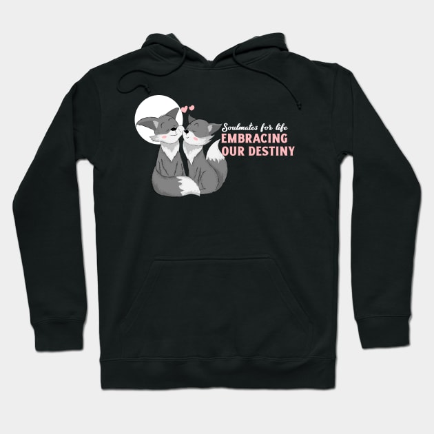 Soulmates for life, Embracing our Destiny Hoodie by FGIstores